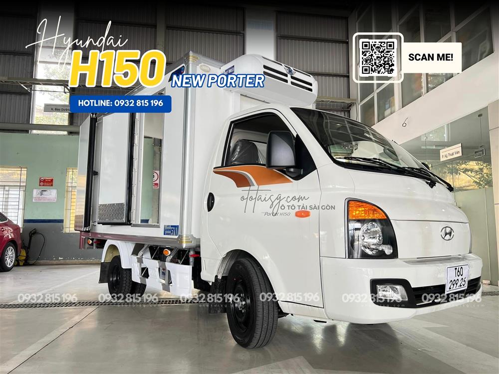 Xe tải Hyundai H150 thùng đông lạnh nhập khẩu âm 18 độ